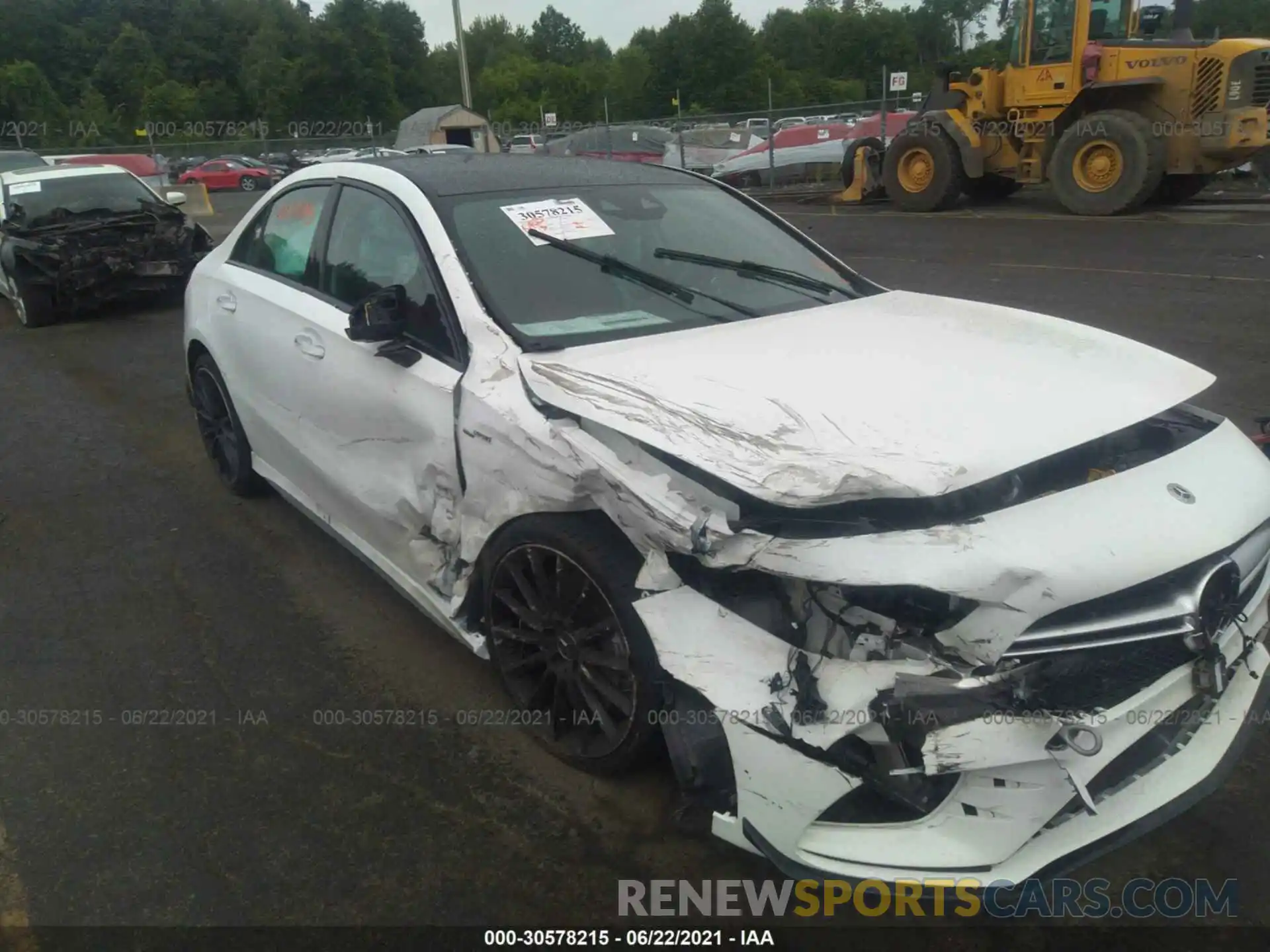 6 Photograph of a damaged car W1K3G5BB1MJ282529 MERCEDES-BENZ A-CLASS 2021