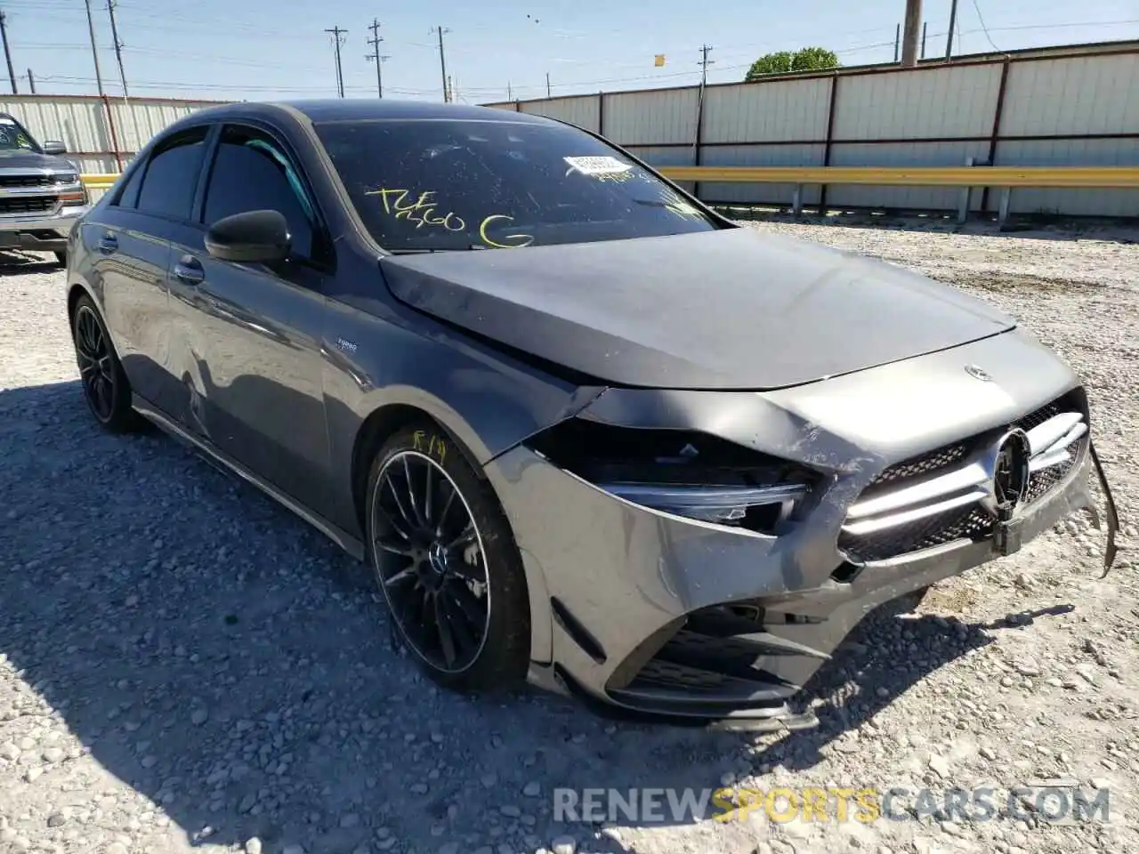 1 Photograph of a damaged car W1K3G5BB1MJ290145 MERCEDES-BENZ A-CLASS 2021