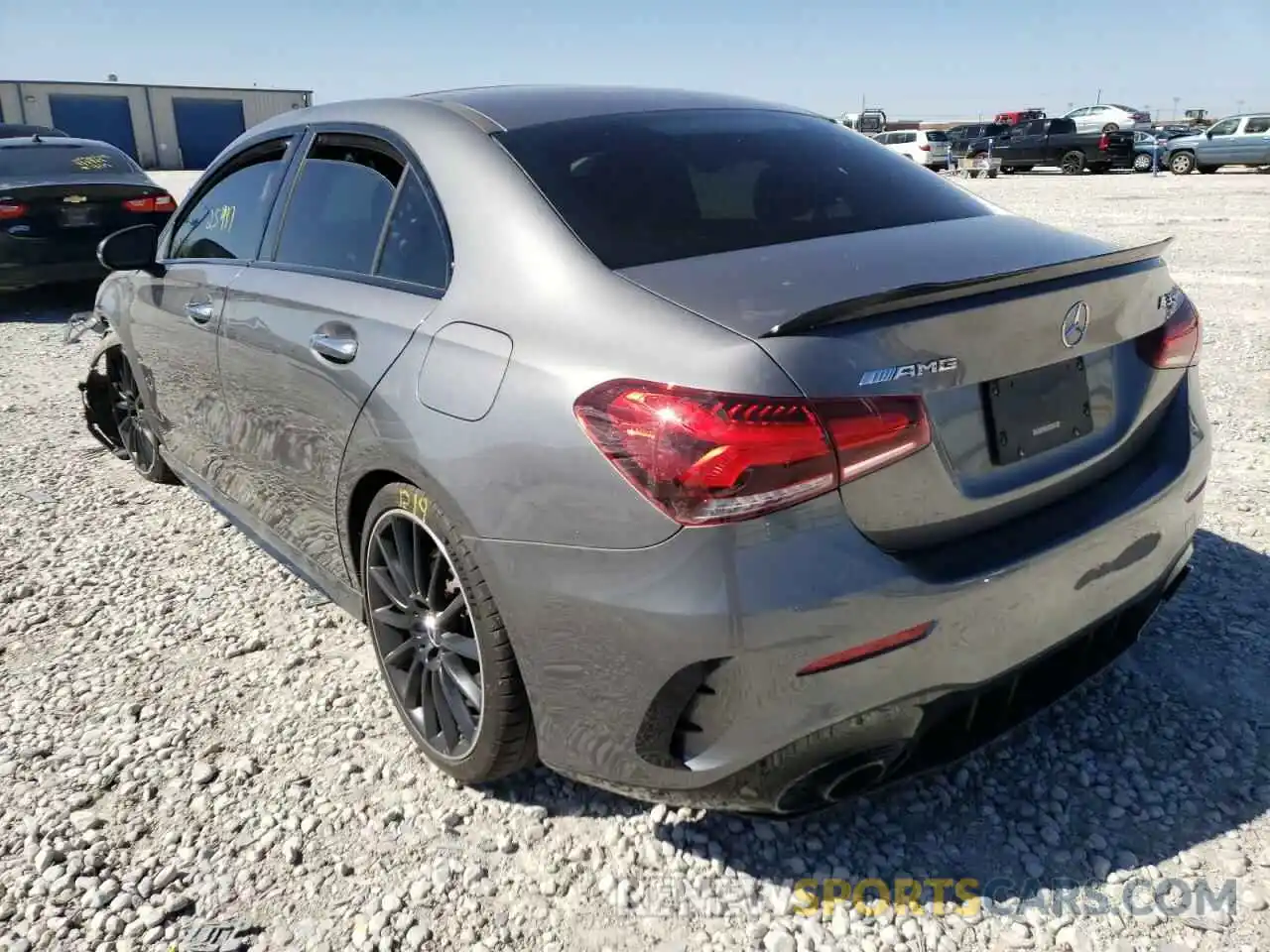 3 Photograph of a damaged car W1K3G5BB1MJ290145 MERCEDES-BENZ A-CLASS 2021