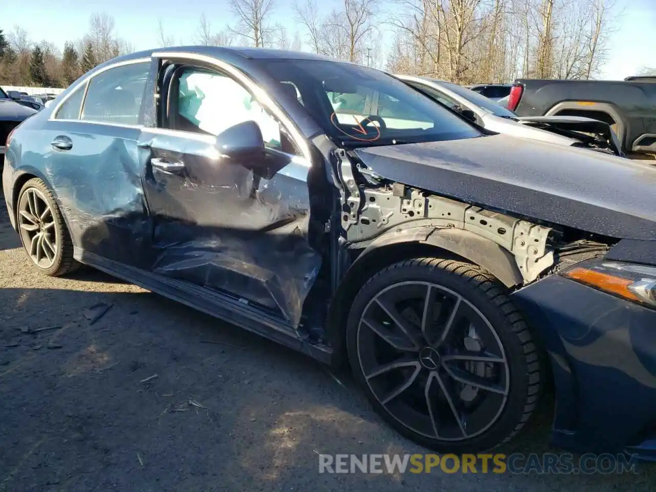 9 Photograph of a damaged car W1K3G5BB2MJ305302 MERCEDES-BENZ A-CLASS 2021