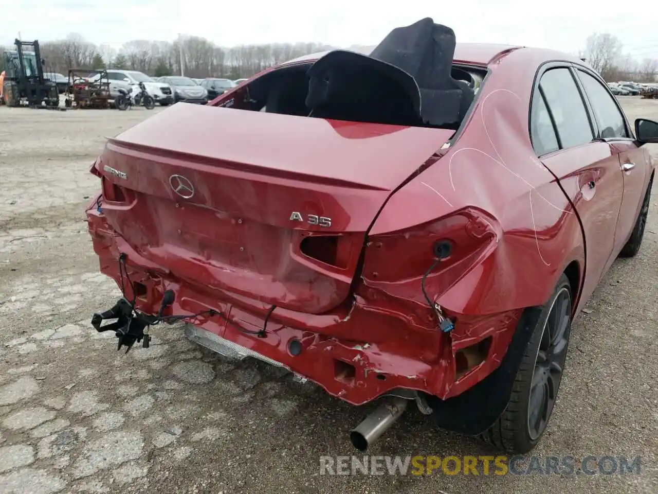 9 Photograph of a damaged car W1K3G5BB3MJ320424 MERCEDES-BENZ A-CLASS 2021