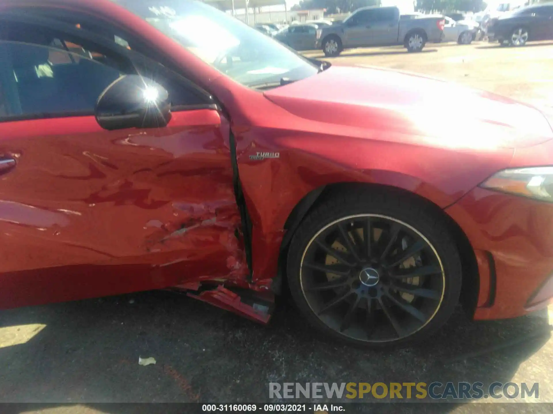 6 Photograph of a damaged car W1K3G5BB4MJ264087 MERCEDES-BENZ A-CLASS 2021