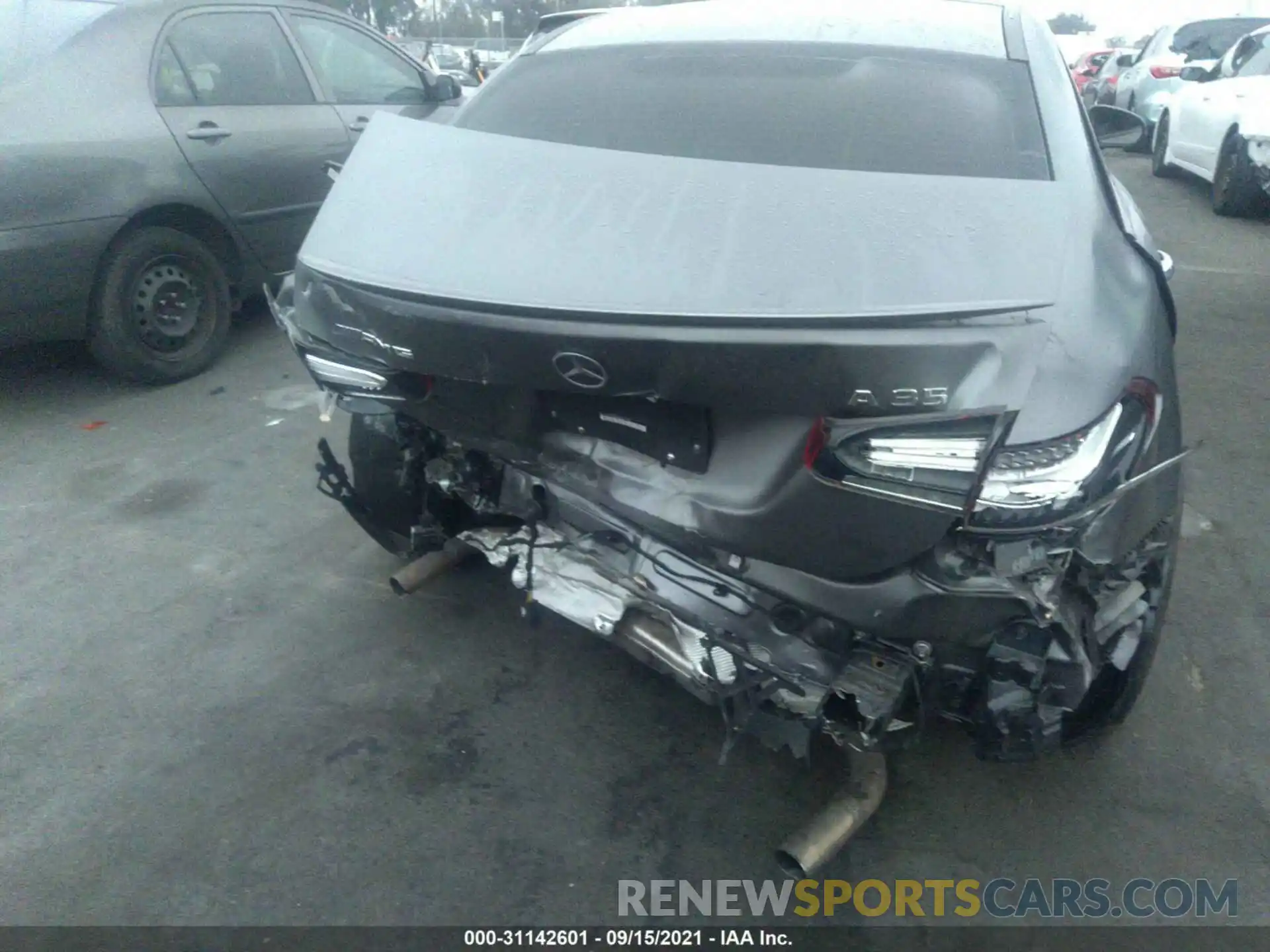 6 Photograph of a damaged car W1K3G5BB4MJ264798 MERCEDES-BENZ A-CLASS 2021