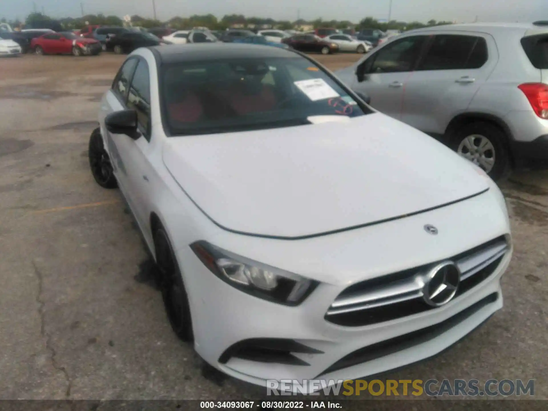 1 Photograph of a damaged car W1K3G5BB4MJ264915 MERCEDES-BENZ A-CLASS 2021