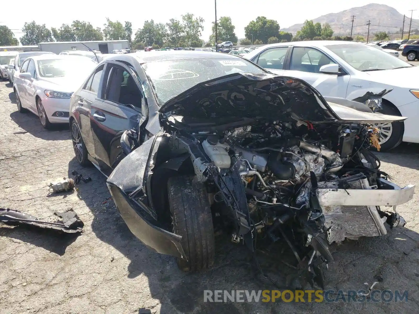 1 Photograph of a damaged car W1K3G5BB5MJ278872 MERCEDES-BENZ A-CLASS 2021