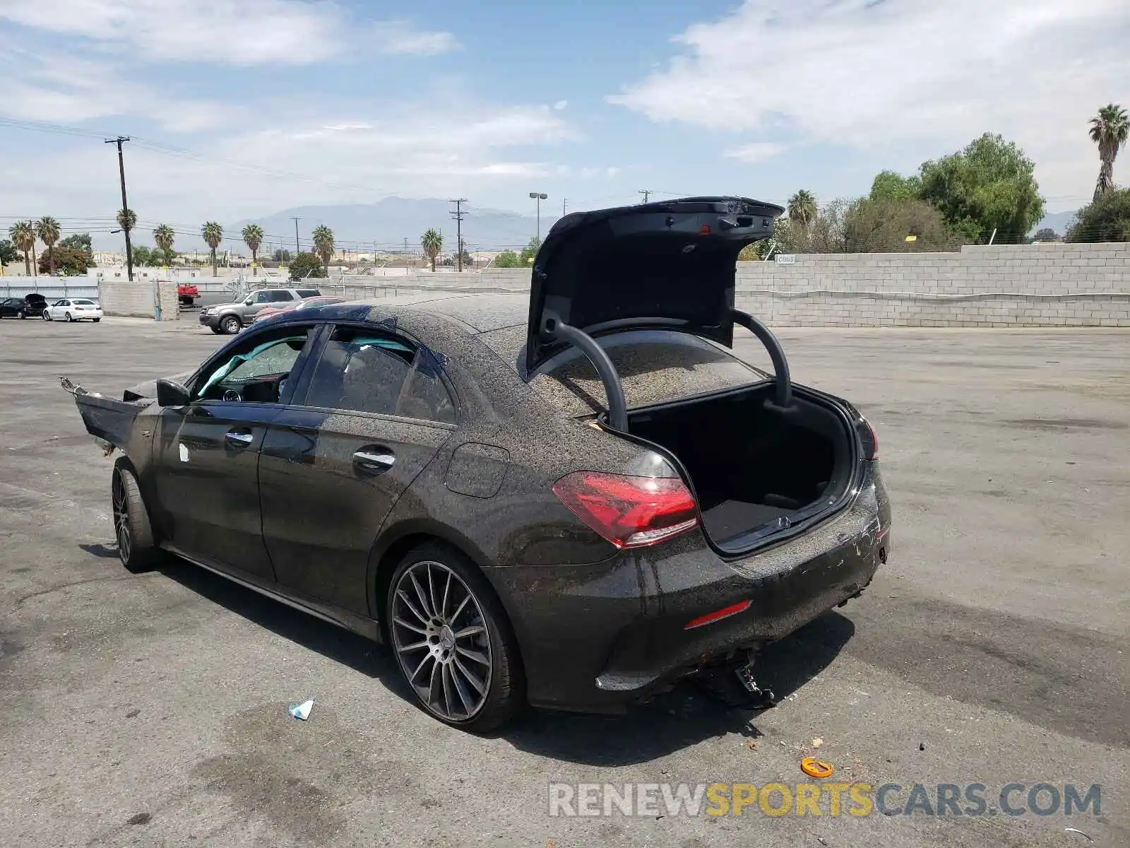 3 Photograph of a damaged car W1K3G5BB5MJ278872 MERCEDES-BENZ A-CLASS 2021