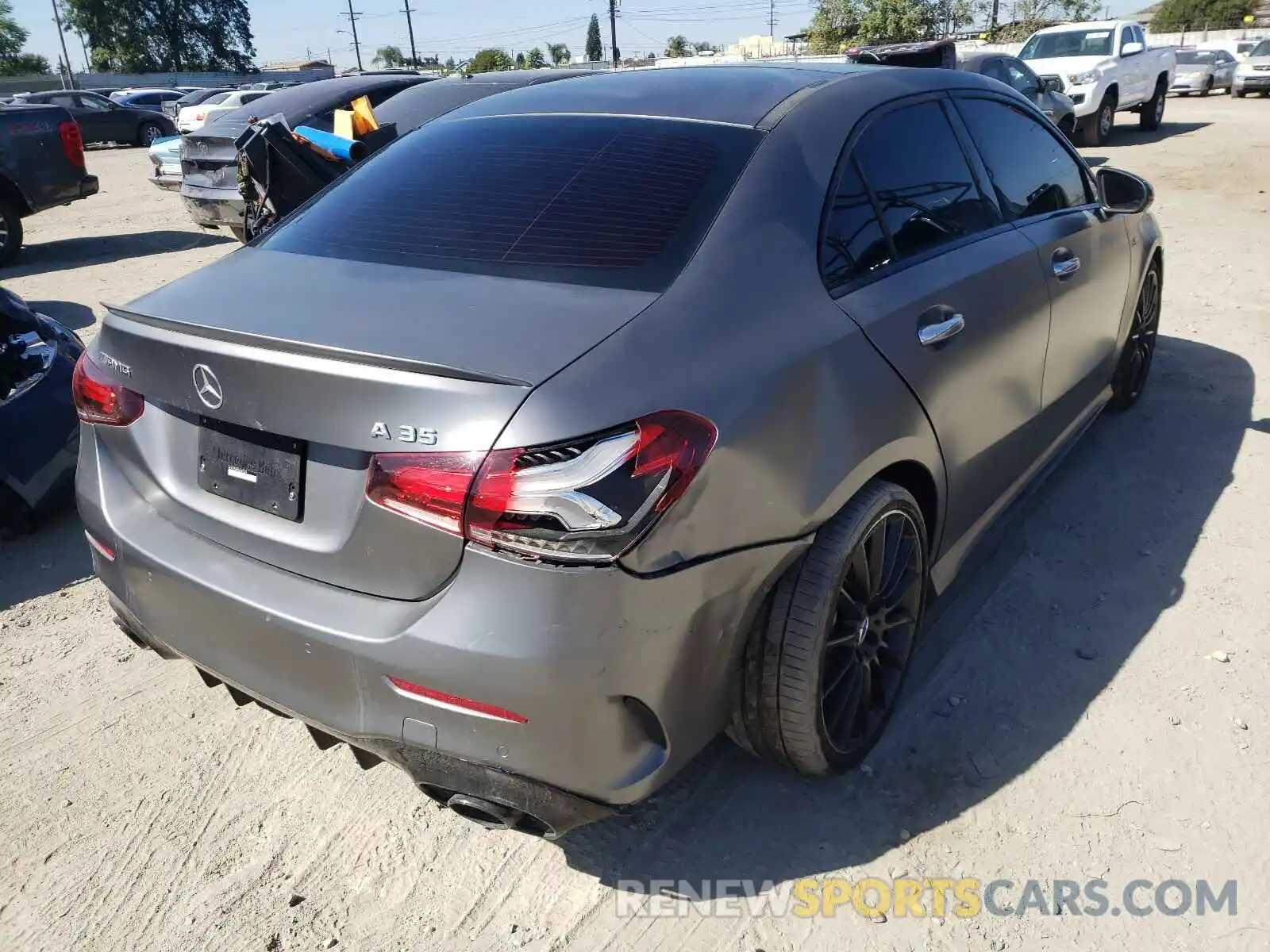 4 Photograph of a damaged car W1K3G5BB5MJ282324 MERCEDES-BENZ A-CLASS 2021