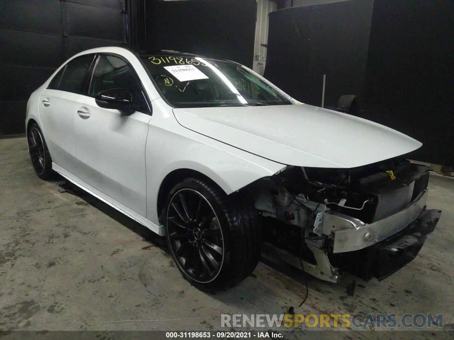 1 Photograph of a damaged car W1K3G5BB5MJ288995 MERCEDES-BENZ A-CLASS 2021