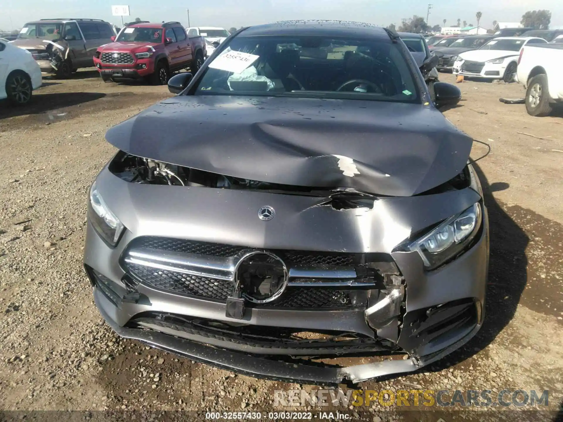 6 Photograph of a damaged car W1K3G5BB5MJ313247 MERCEDES-BENZ A-CLASS 2021