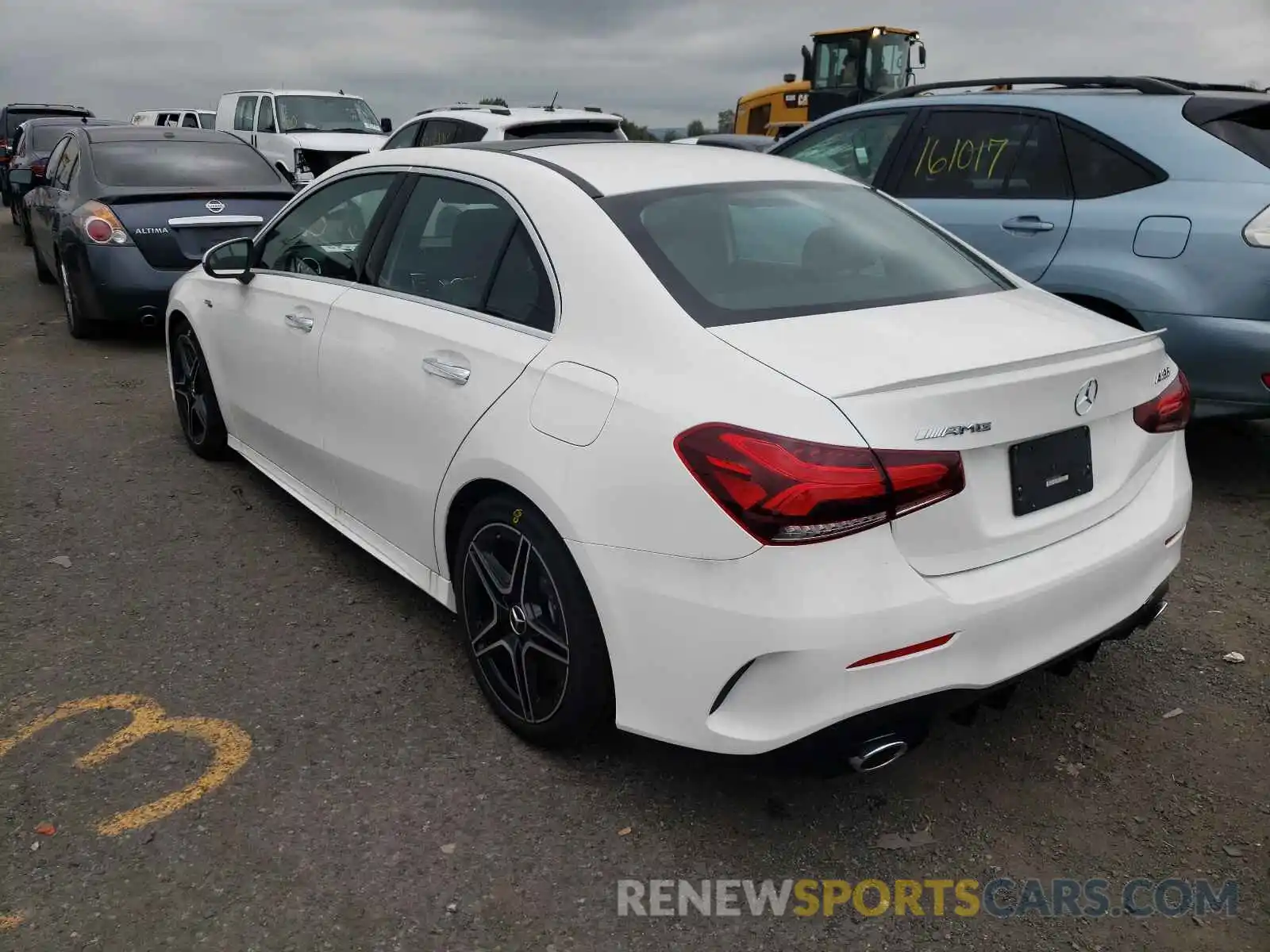 3 Photograph of a damaged car W1K3G5BB6MJ262633 MERCEDES-BENZ A-CLASS 2021