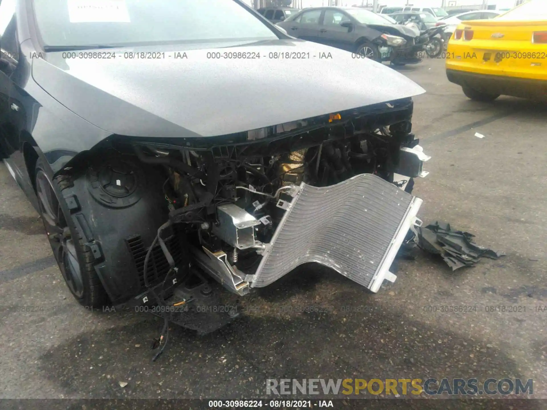 6 Photograph of a damaged car W1K3G5BB7MJ279568 MERCEDES-BENZ A-CLASS 2021