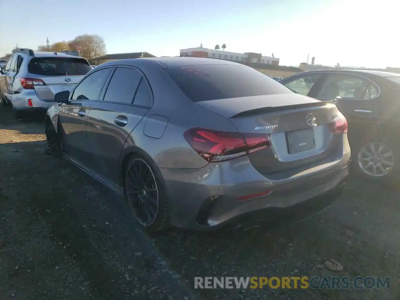 3 Photograph of a damaged car W1K3G5BB9MJ268507 MERCEDES-BENZ A-CLASS 2021