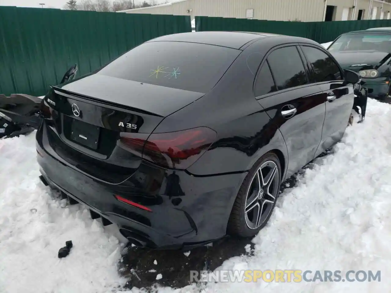 4 Photograph of a damaged car W1K3G5BBXMJ283193 MERCEDES-BENZ A-CLASS 2021