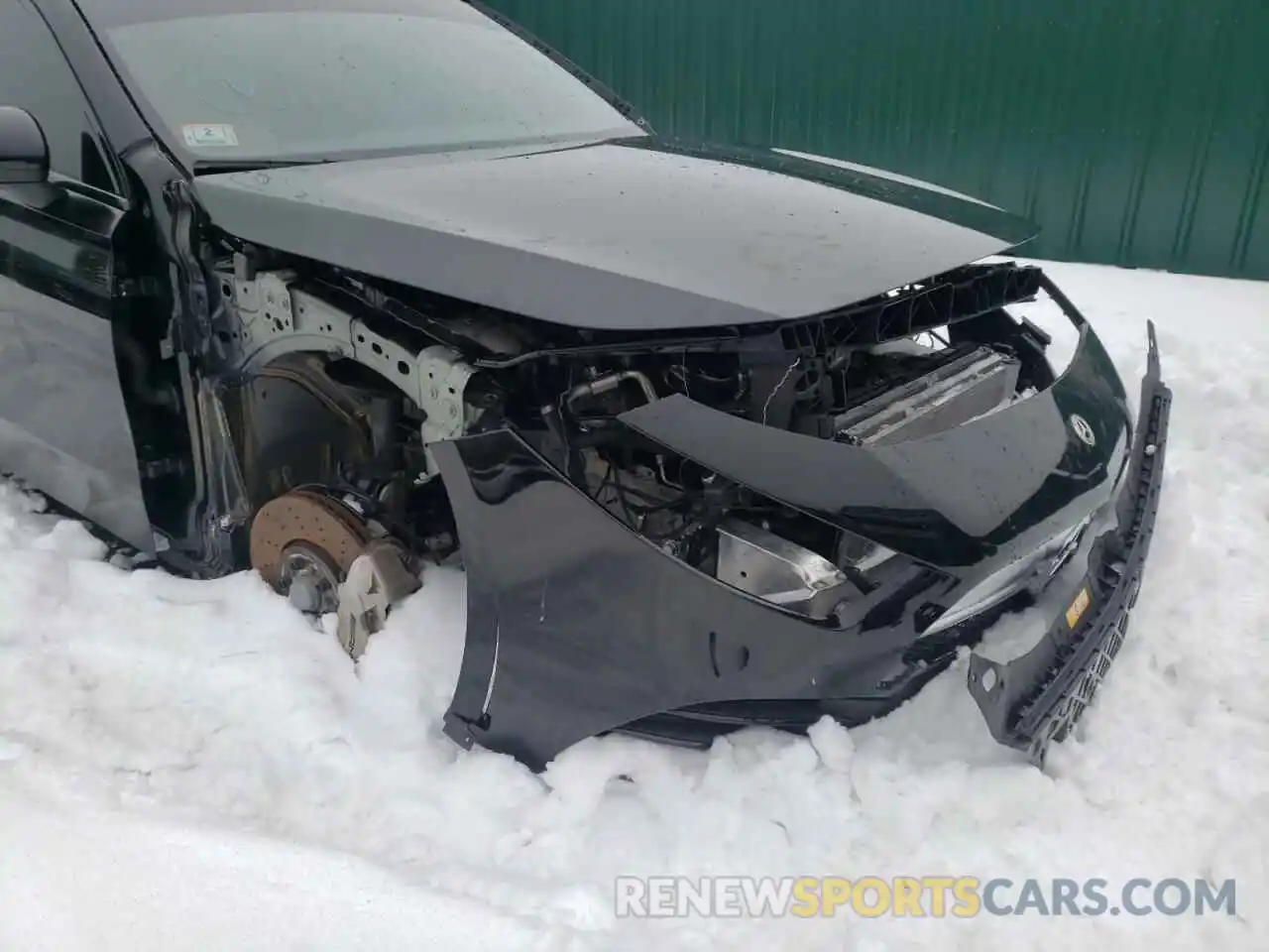 9 Photograph of a damaged car W1K3G5BBXMJ283193 MERCEDES-BENZ A-CLASS 2021