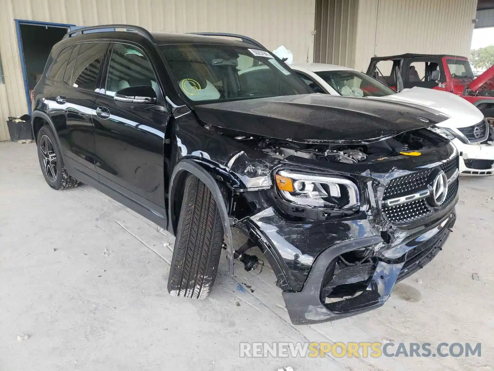 1 Photograph of a damaged car W1N4M4GB3MW109617 MERCEDES-BENZ A-CLASS 2021