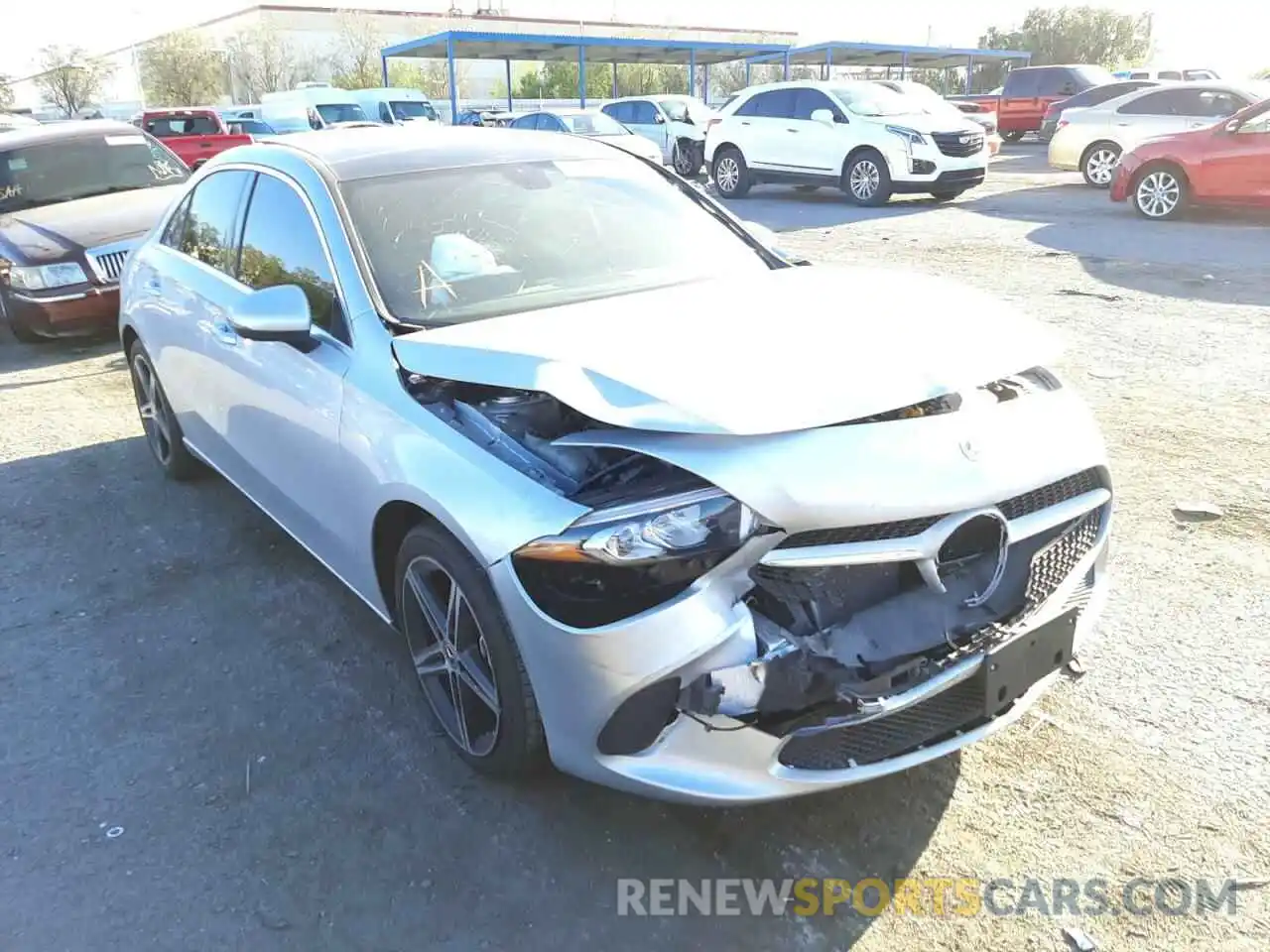 1 Photograph of a damaged car W1K3G4EB3NJ337750 MERCEDES-BENZ A-CLASS 2022