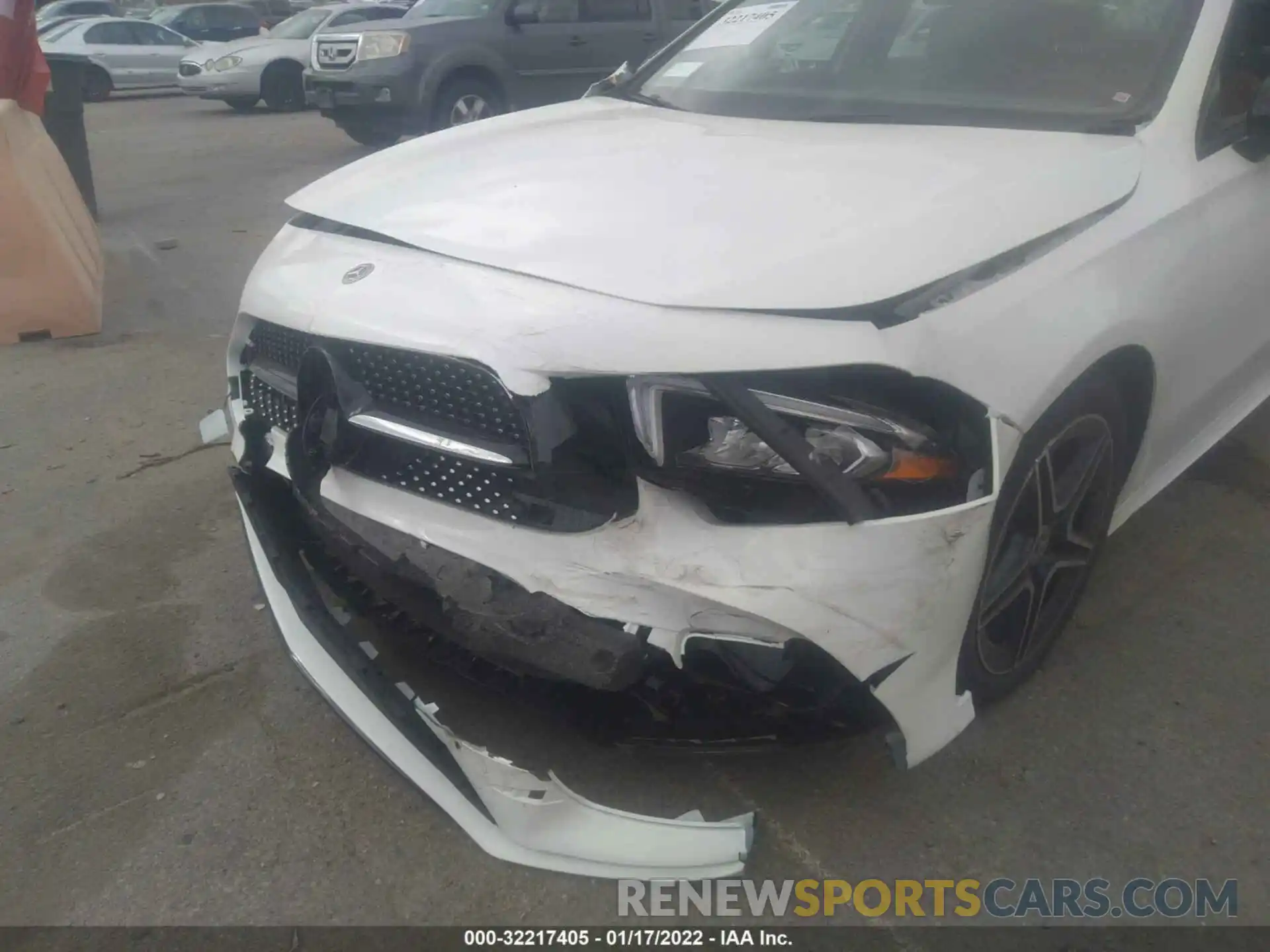 6 Photograph of a damaged car W1K3G4EB8NJ335508 MERCEDES-BENZ A-CLASS 2022