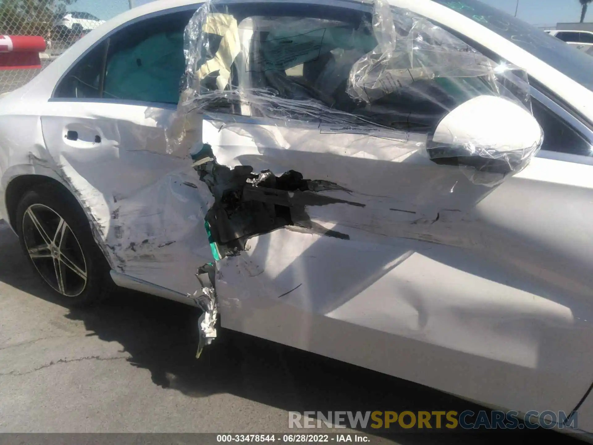 6 Photograph of a damaged car W1K3G4EB8NJ336691 MERCEDES-BENZ A-CLASS 2022