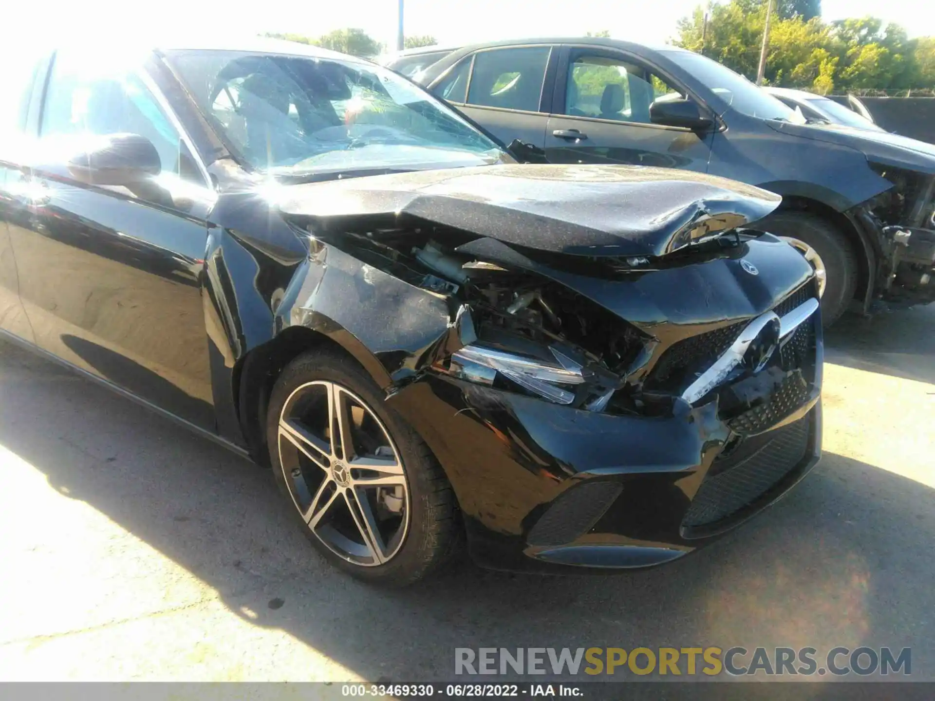 6 Photograph of a damaged car W1K3G4FB0NJ338420 MERCEDES-BENZ A-CLASS 2022