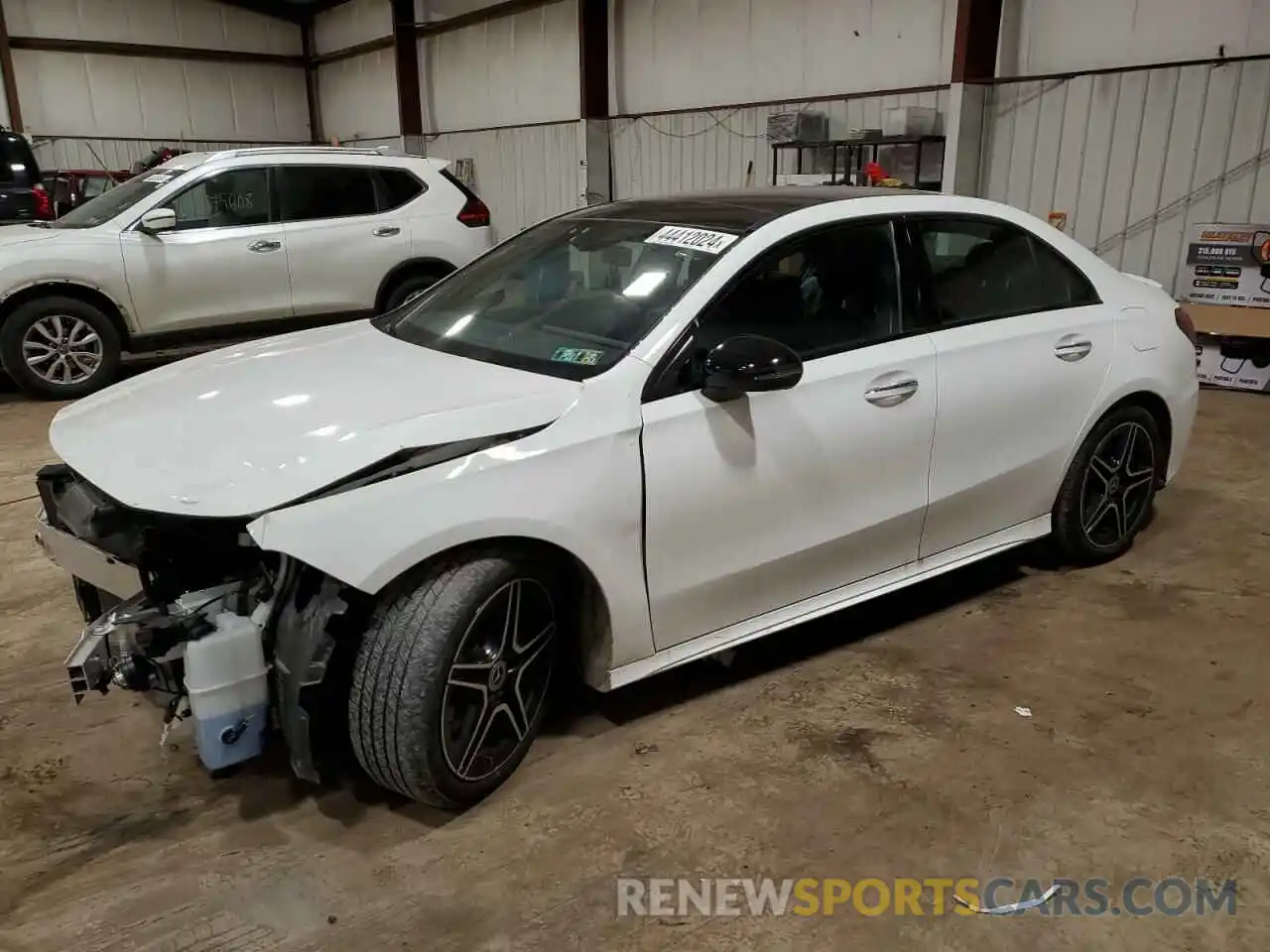 1 Photograph of a damaged car W1K3G4FB2NJ363769 MERCEDES-BENZ A-CLASS 2022