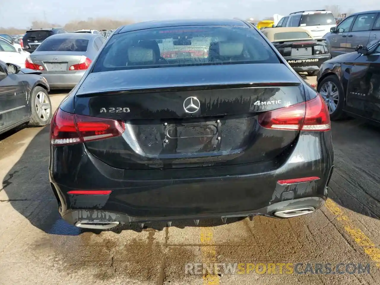 6 Photograph of a damaged car W1K3G4FB3NJ364672 MERCEDES-BENZ A-CLASS 2022