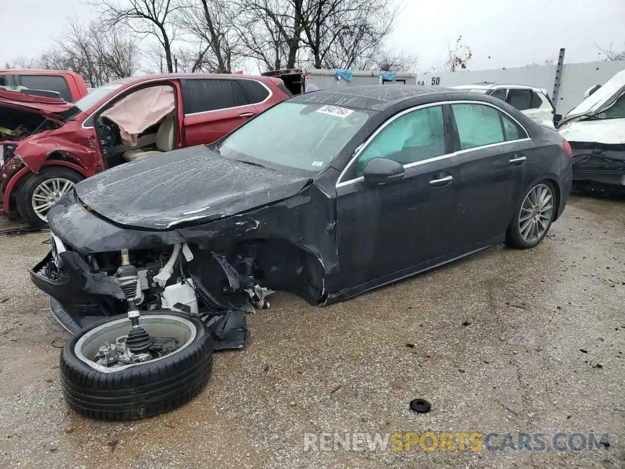 1 Photograph of a damaged car W1K3G4FB9NJ356544 MERCEDES-BENZ A-CLASS 2022