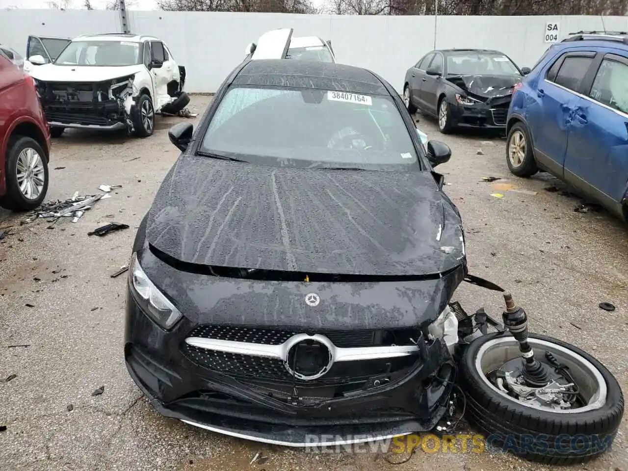 5 Photograph of a damaged car W1K3G4FB9NJ356544 MERCEDES-BENZ A-CLASS 2022