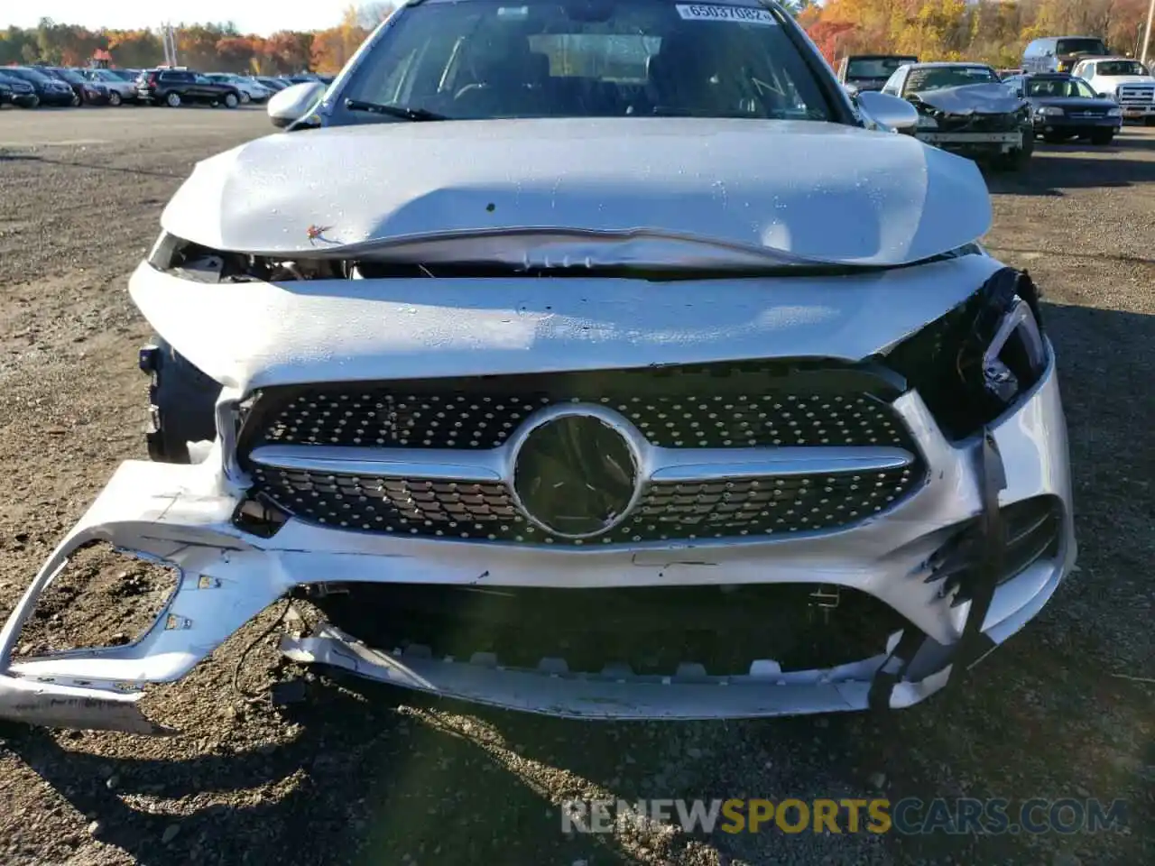 9 Photograph of a damaged car W1K3G4FB9NJ363378 MERCEDES-BENZ A-CLASS 2022