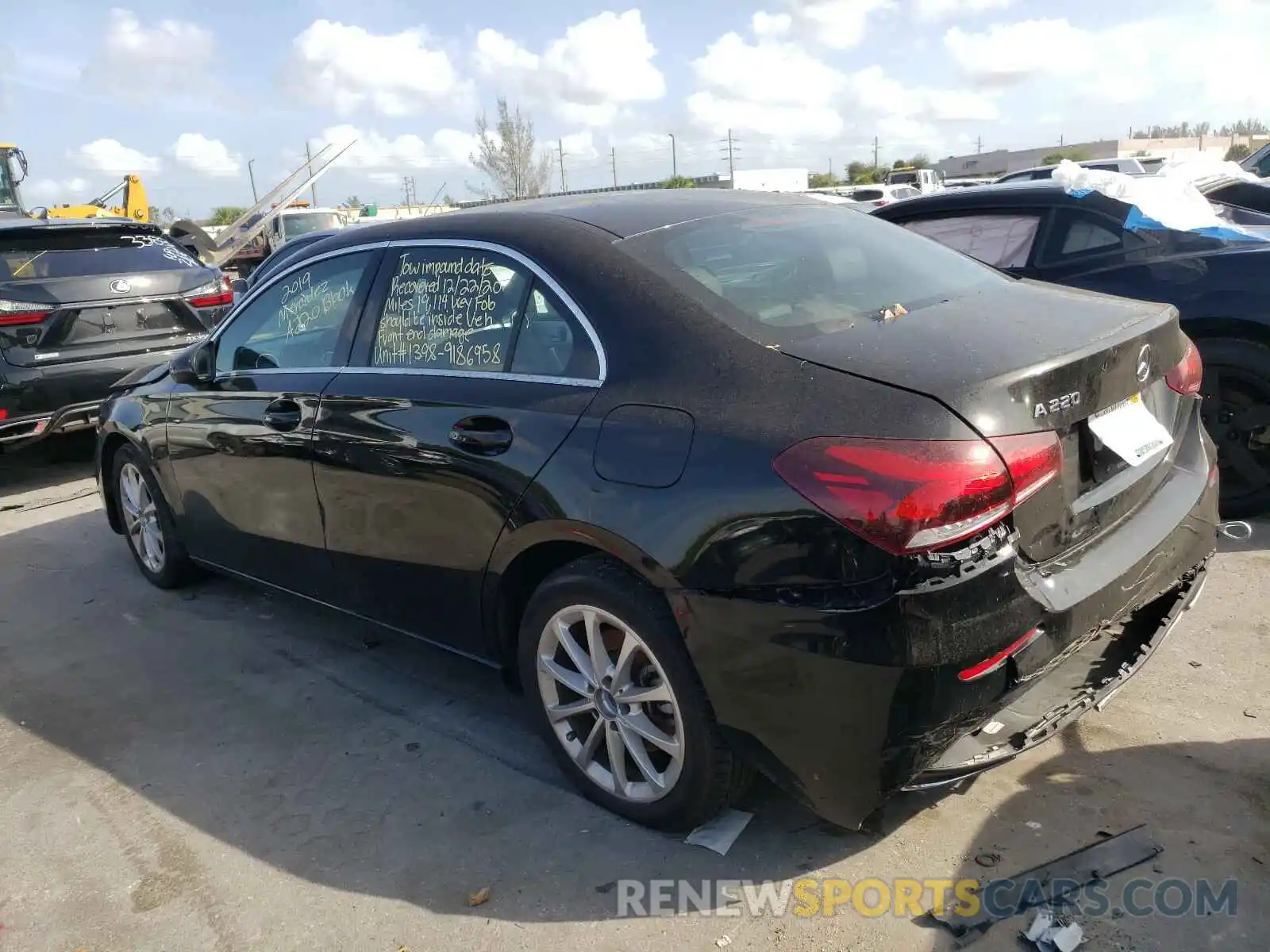 3 Photograph of a damaged car WDD3G4EB8KW021016 MERCEDES-BENZ ALL OTHER 2019