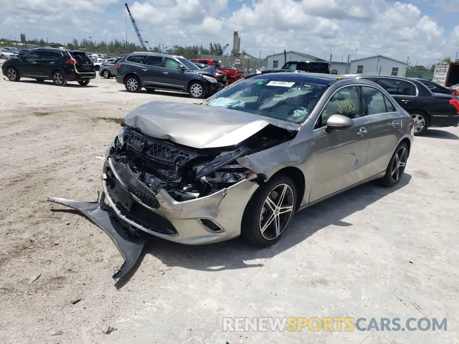 2 Photograph of a damaged car WDD3G4FB5KW001465 MERCEDES-BENZ ALL OTHER 2019