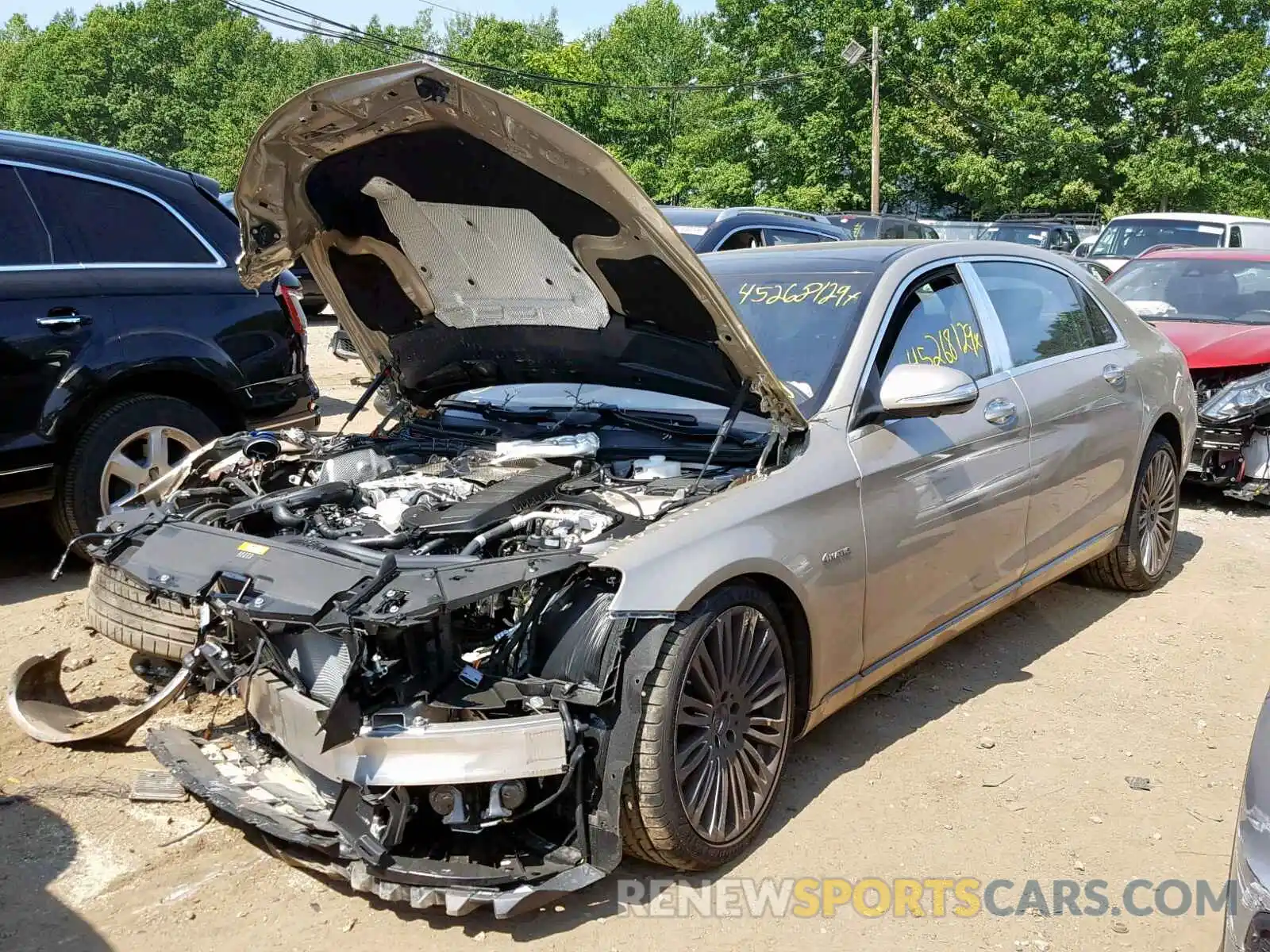 2 Photograph of a damaged car WDDUX8GB1KA477154 MERCEDES-BENZ ALL OTHER 2019