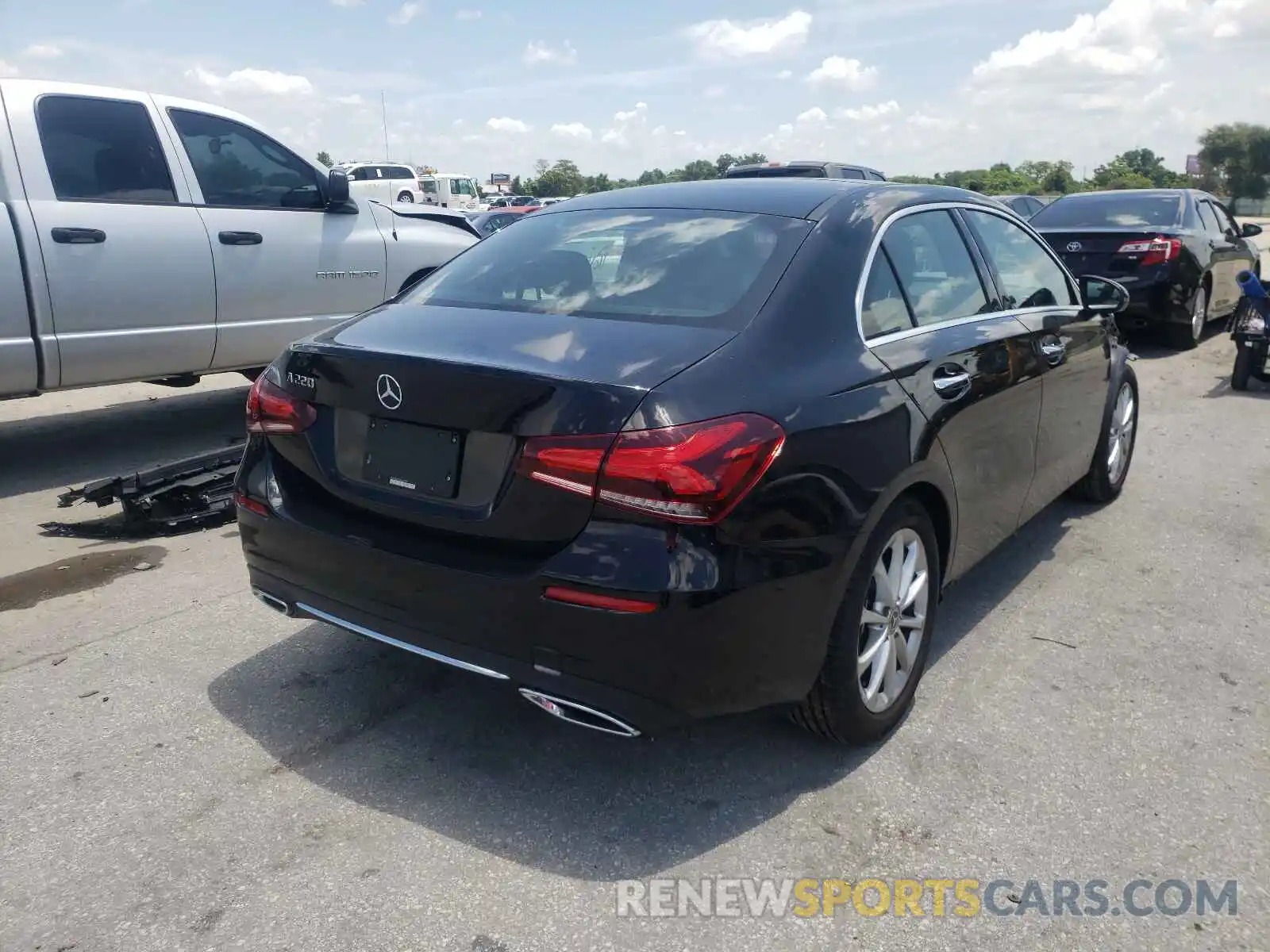 4 Photograph of a damaged car W1K3G4EB7LW046989 MERCEDES-BENZ ALL OTHER 2020