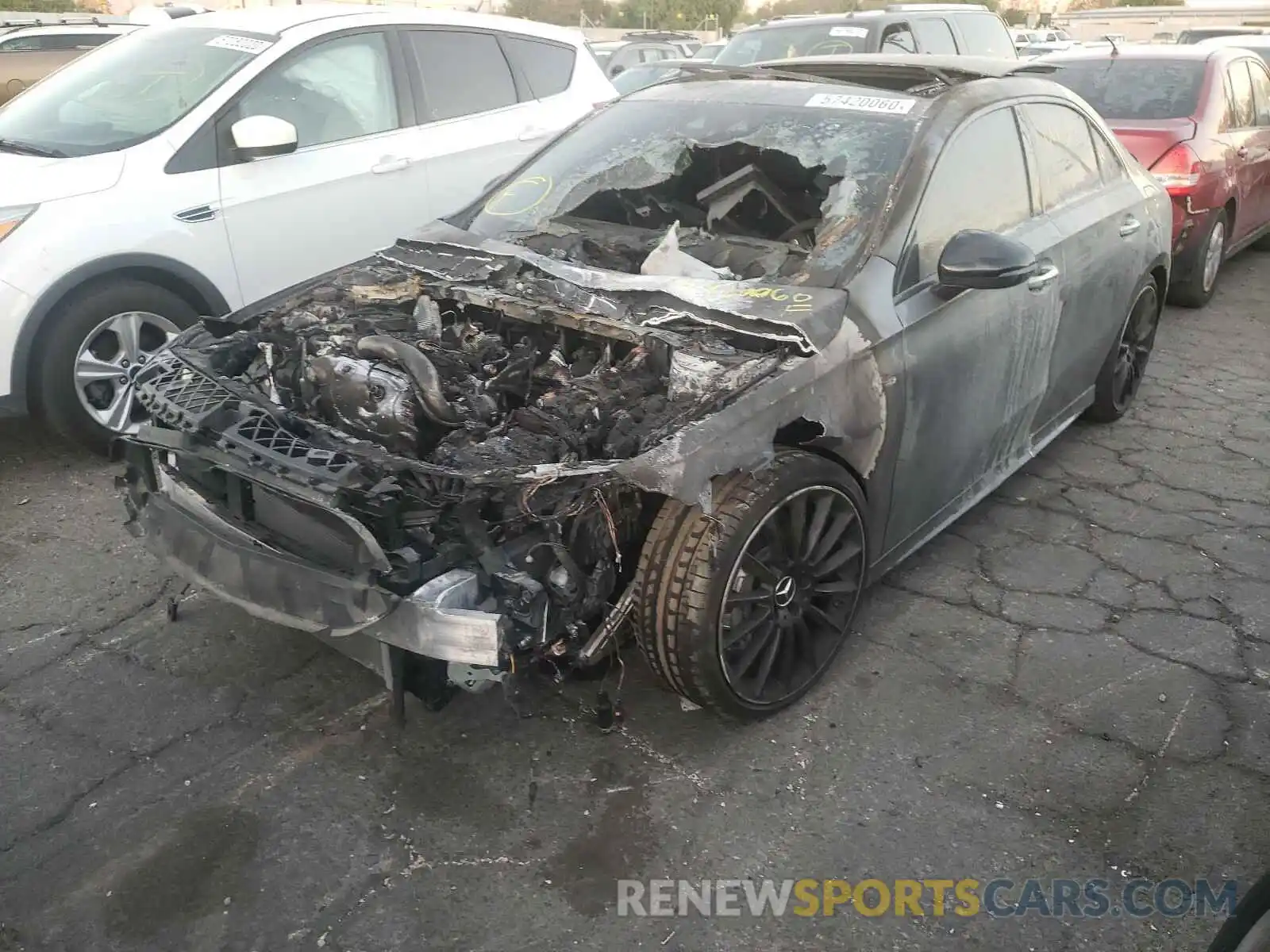 2 Photograph of a damaged car W1K3G5BB0LJ206783 MERCEDES-BENZ ALL OTHER 2020