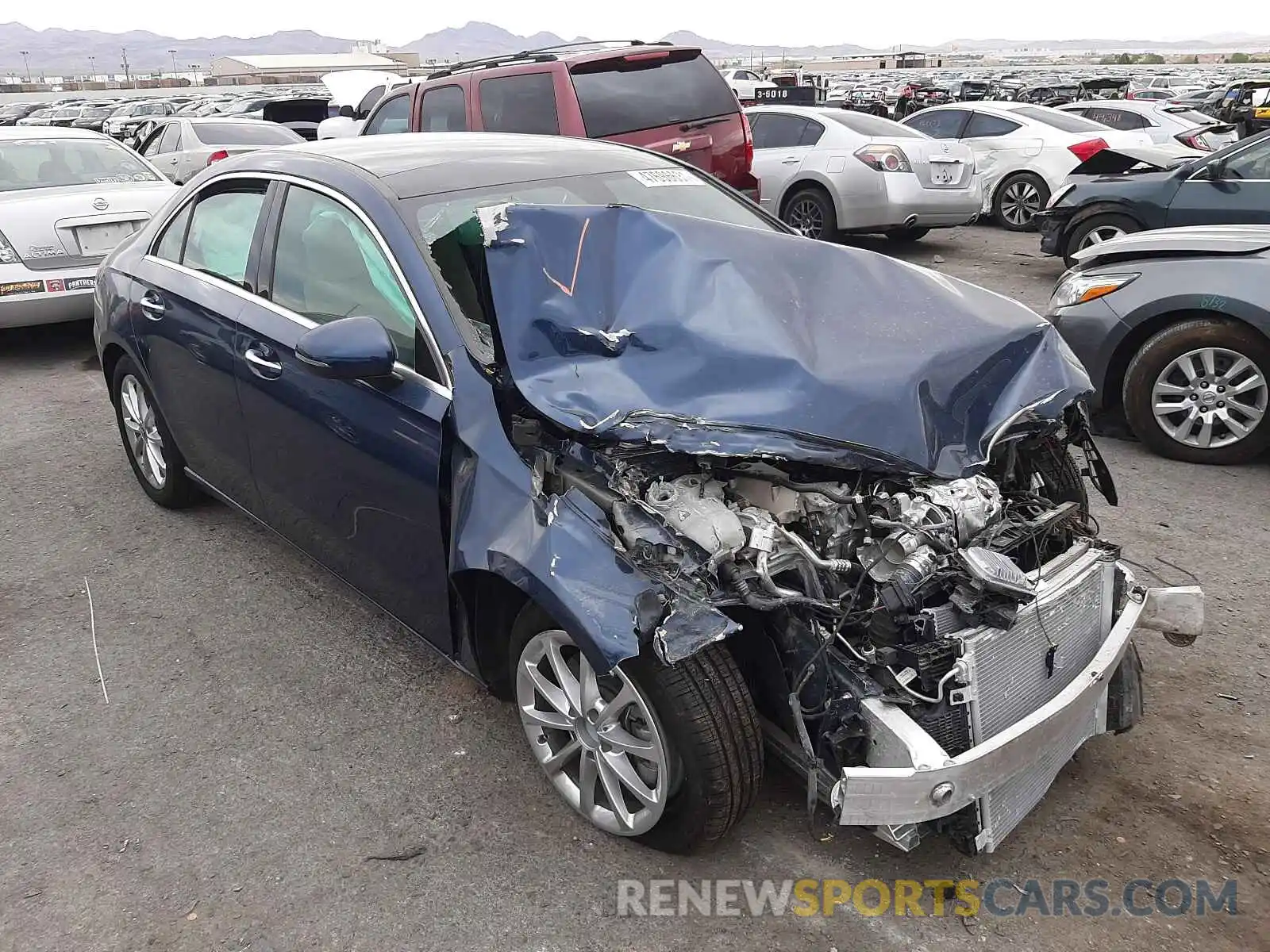 1 Photograph of a damaged car W1K3G4EB2MJ282724 MERCEDES-BENZ ALL OTHER 2021