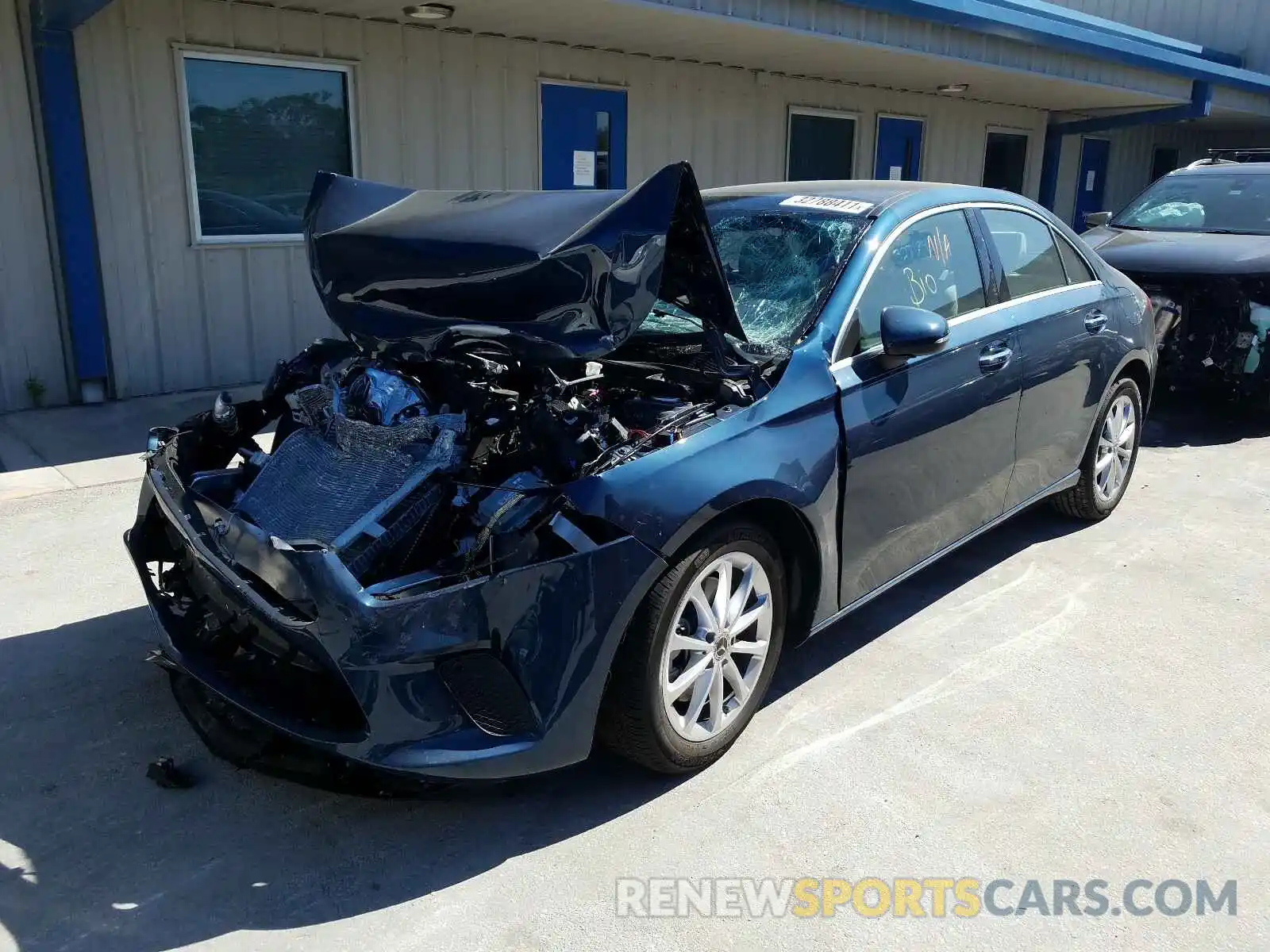 2 Photograph of a damaged car W1K3G4EB5MJ270065 MERCEDES-BENZ ALL OTHER 2021