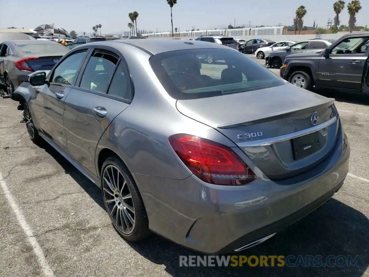 3 Photograph of a damaged car W1KWF8DB0MR610281 MERCEDES-BENZ ALL OTHER 2021