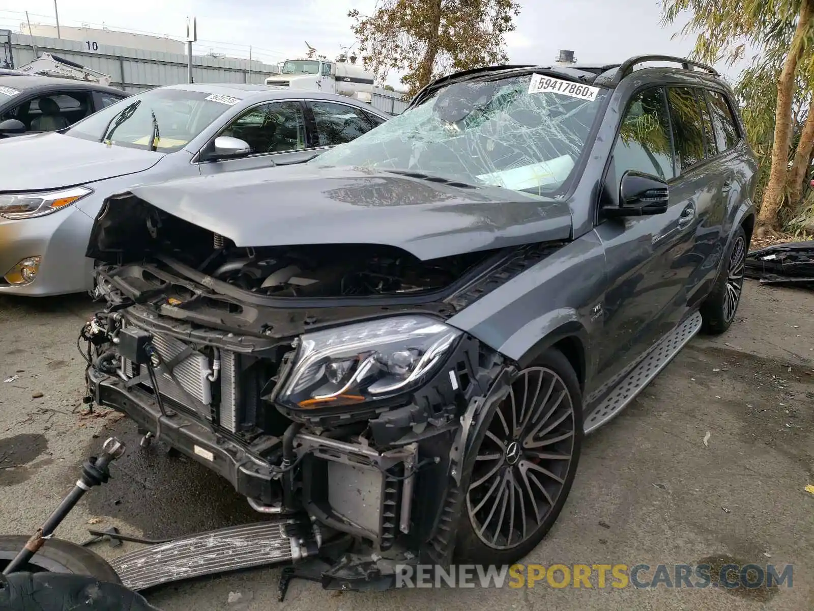 2 Photograph of a damaged car 4JGDF7FE9KB219389 MERCEDES-BENZ AMG 2019