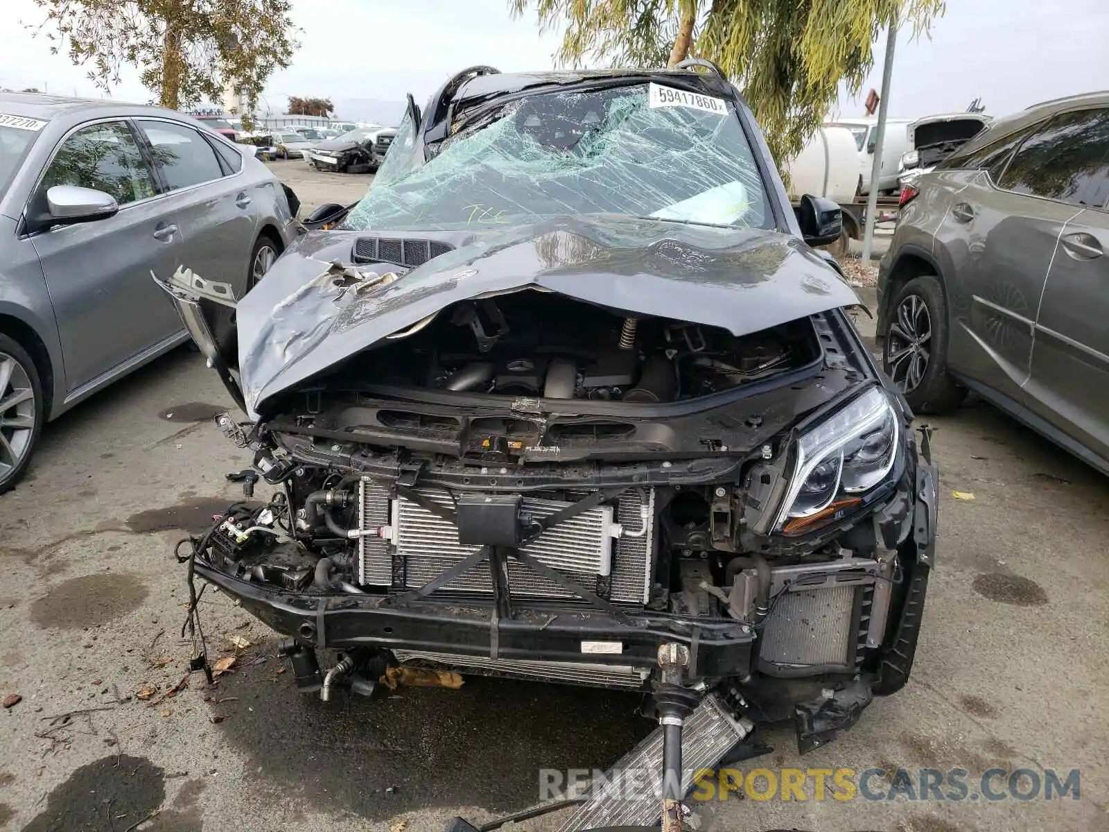 9 Photograph of a damaged car 4JGDF7FE9KB219389 MERCEDES-BENZ AMG 2019