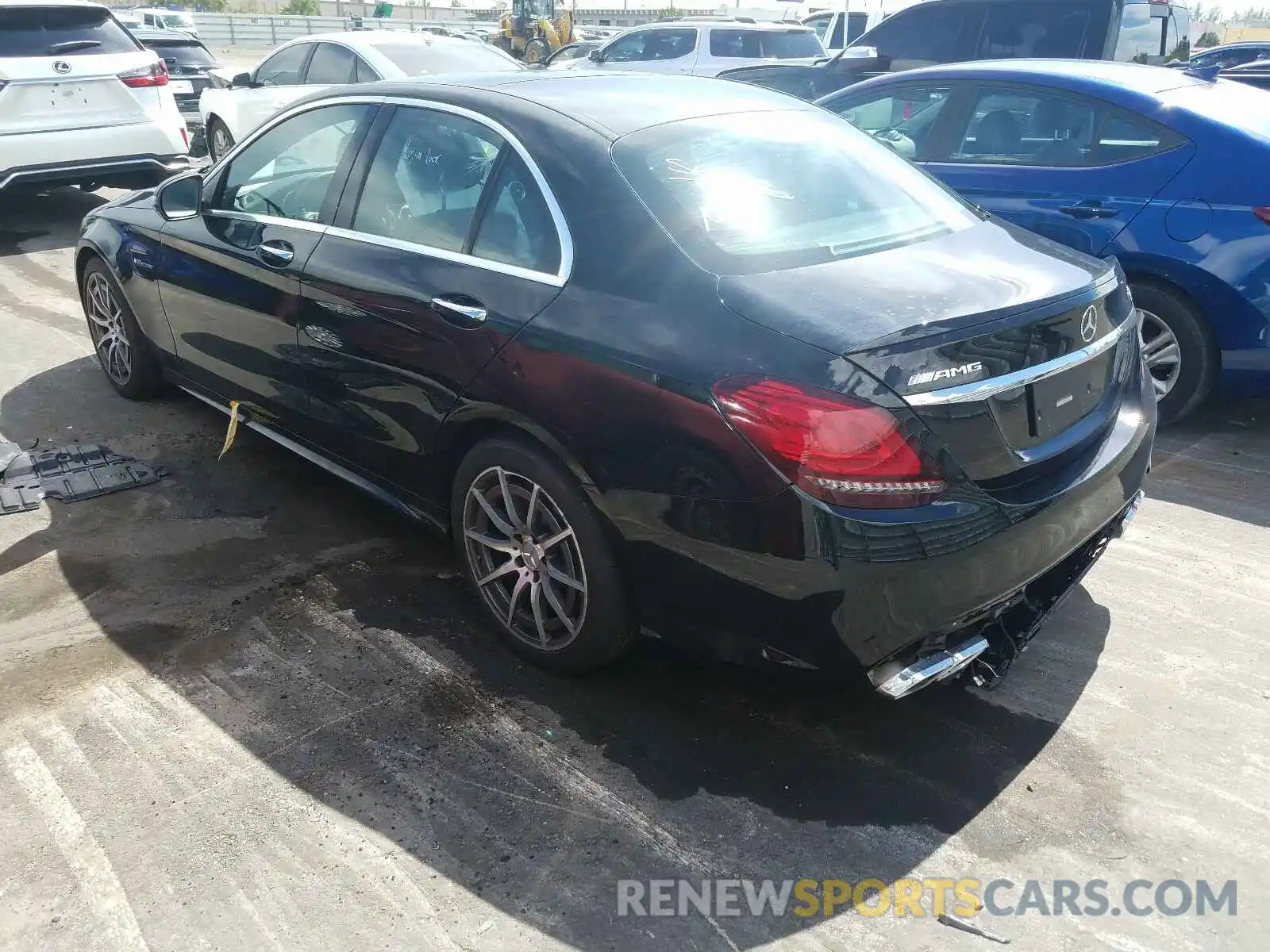 3 Photograph of a damaged car 55SWF8GB6KU317329 MERCEDES-BENZ AMG 2019