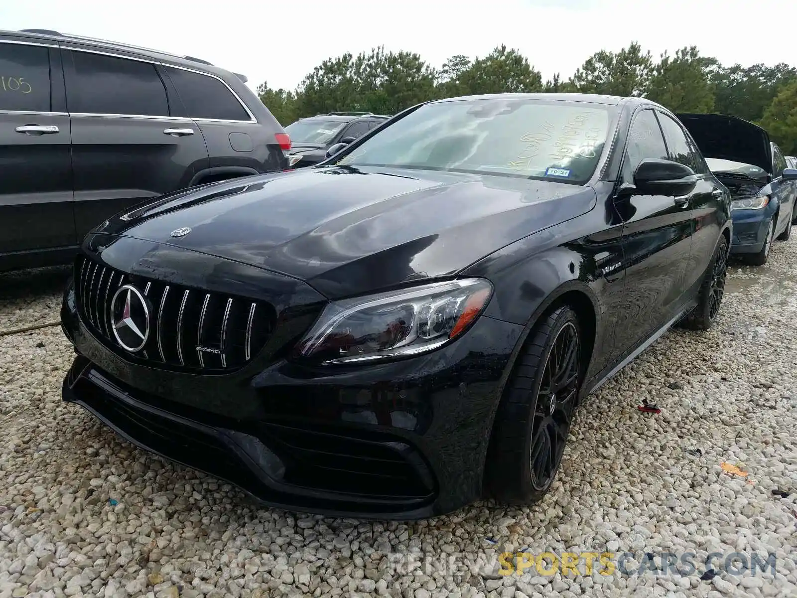 2 Photograph of a damaged car 55SWF8GBXKU316927 MERCEDES-BENZ AMG 2019