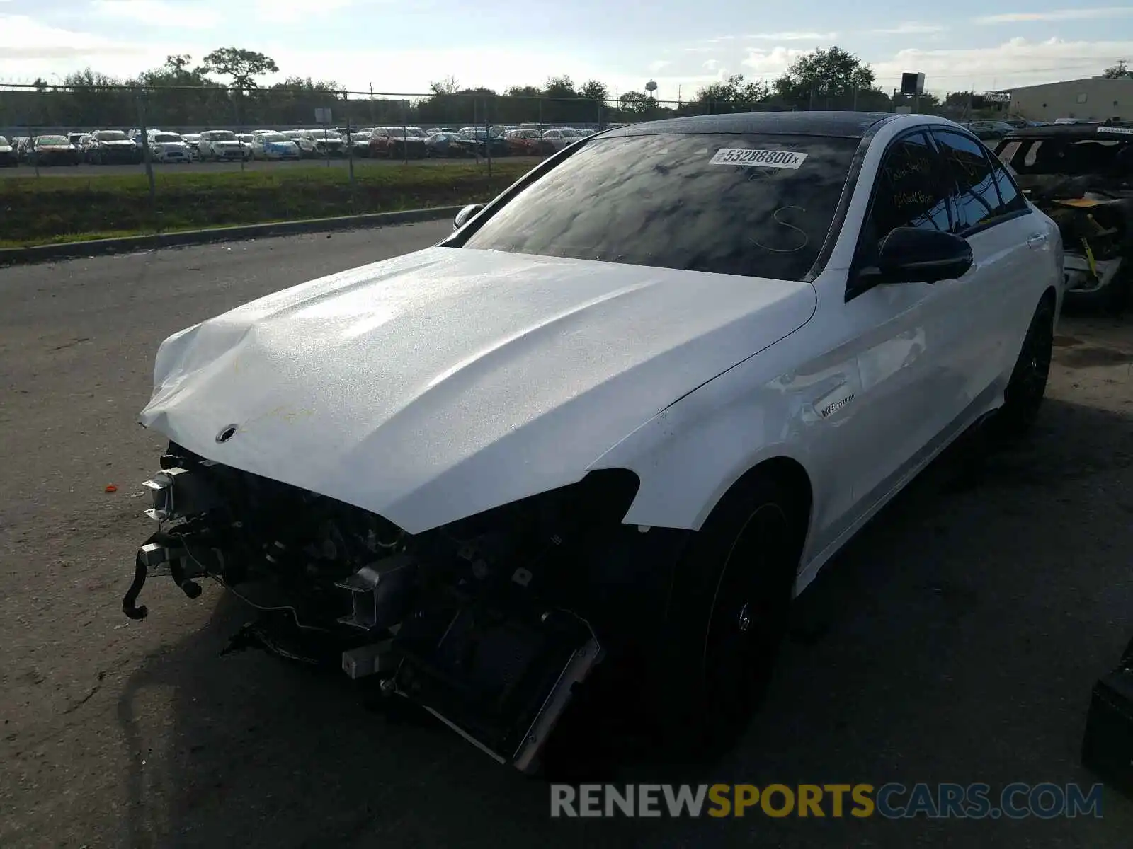 2 Photograph of a damaged car 55SWF8HB4KU277430 MERCEDES-BENZ AMG 2019