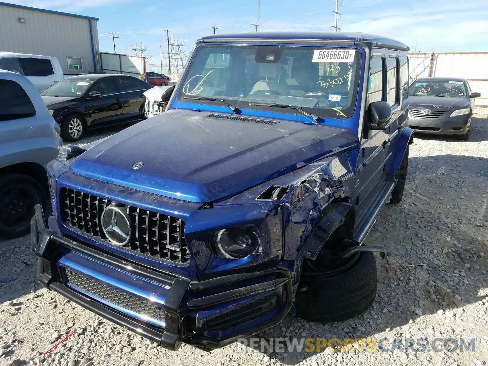 2 Photograph of a damaged car WDCYC7HJ0KX333027 MERCEDES-BENZ AMG 2019