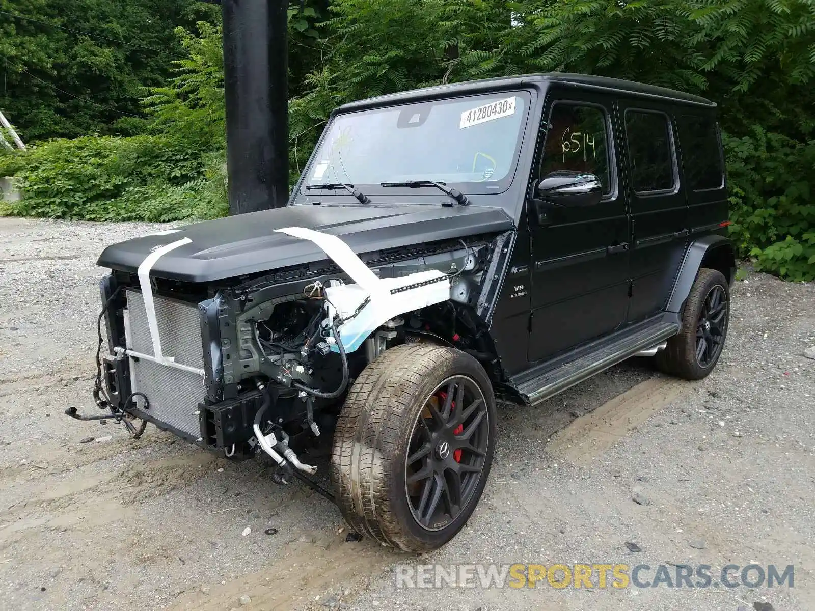 2 Photograph of a damaged car WDCYC7HJ2KX328296 MERCEDES-BENZ AMG 2019