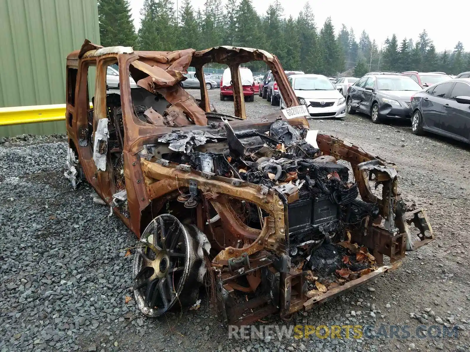 1 Фотография поврежденного автомобиля WDCYC7HJ7KX301305 MERCEDES-BENZ AMG 2019