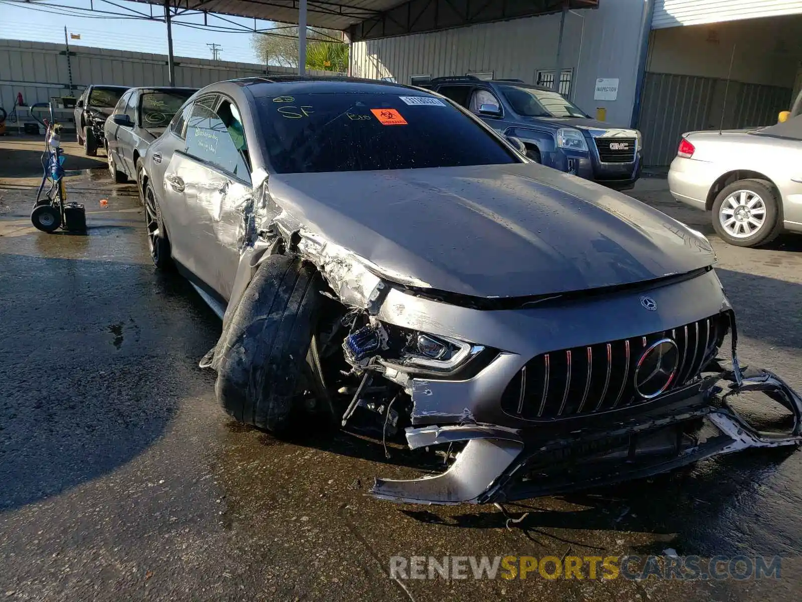 1 Фотография поврежденного автомобиля WDD7X8JB8KA001277 MERCEDES-BENZ AMG 2019