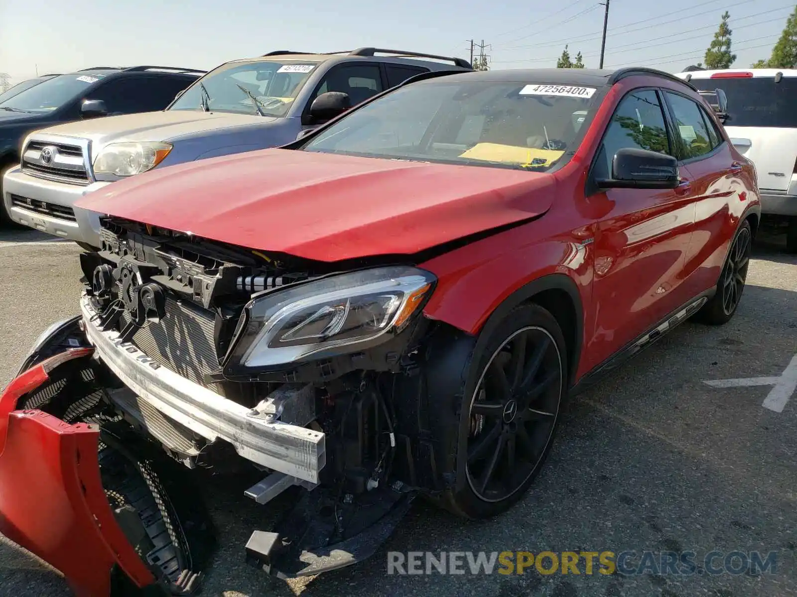 2 Photograph of a damaged car WDDTG5CB8KJ548155 MERCEDES-BENZ AMG 2019