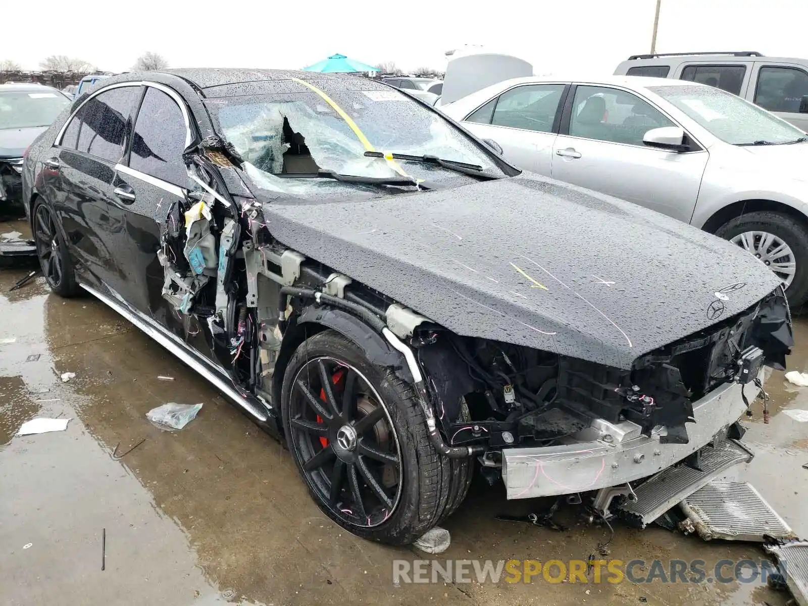 1 Photograph of a damaged car WDDUG8JB0KA431369 MERCEDES-BENZ AMG 2019