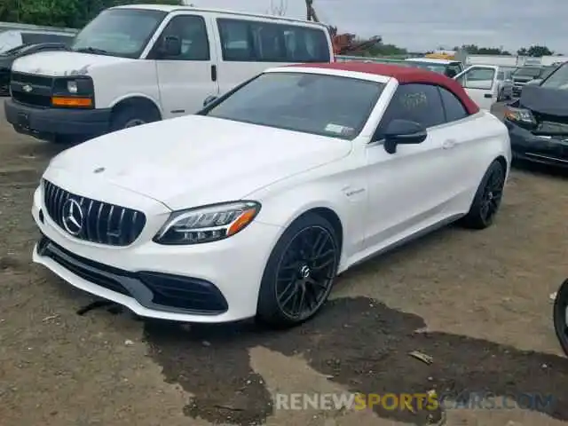 2 Photograph of a damaged car WDDWK8GB9KF838429 MERCEDES-BENZ AMG 2019