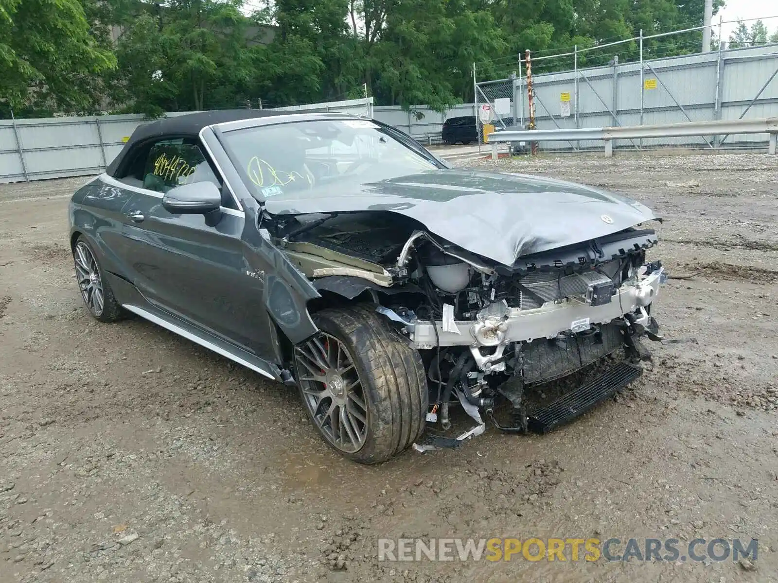 1 Photograph of a damaged car WDDWK8HB2KF856673 MERCEDES-BENZ AMG 2019