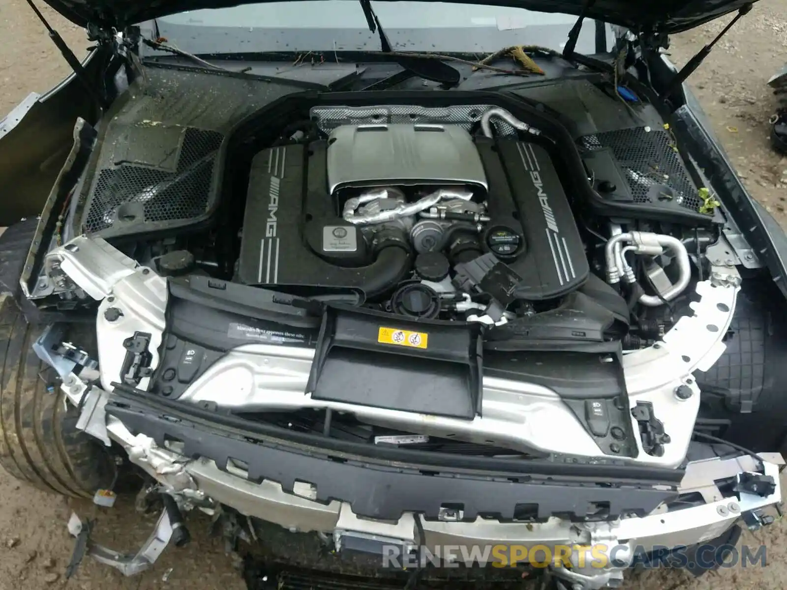 7 Photograph of a damaged car WDDWK8HB2KF856673 MERCEDES-BENZ AMG 2019